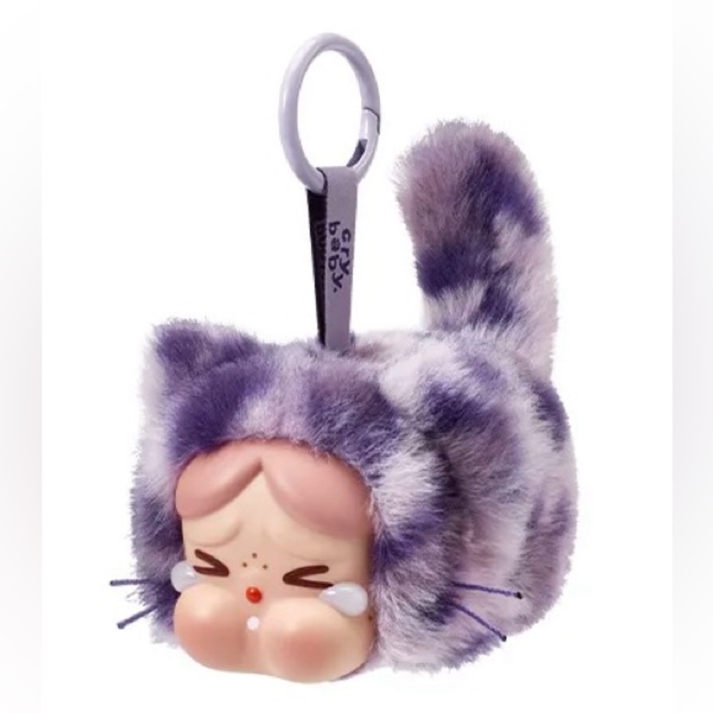 CRYBABY Wild but Cutie Vinyl Plush Pendant CONFIRMED NEON CUTIE Box Pop Mart